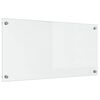 vidaXL Panou de bucătărie Transparent 80 x 40 cm sticlă securizată