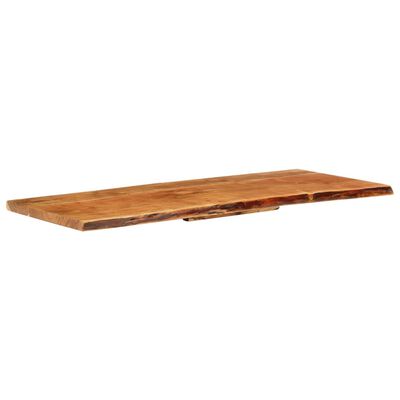 vidaXL Blat lavoar de baie, 140x52x3,8 cm, lemn masiv de acacia