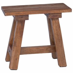 vidaXL bancă natural 50,5 x 25 x 47,5 cm Lemn masiv de mahon