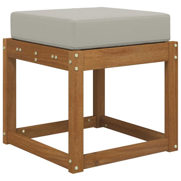 vidaXL Perna de Șezut pentru Exterior Gri 40 x 40 x 8 cm