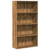 vidaXL Bibliotecă, stejar artizanal, 80x30x152 cm, lemn prelucrat