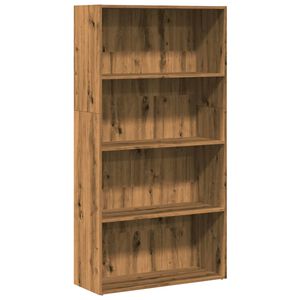 vidaXL Bibliotecă, stejar artizanal, 80x30x152 cm, lemn prelucrat