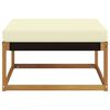vidaXL Taburet pentru exterior Lemn Solid de Acacia natural