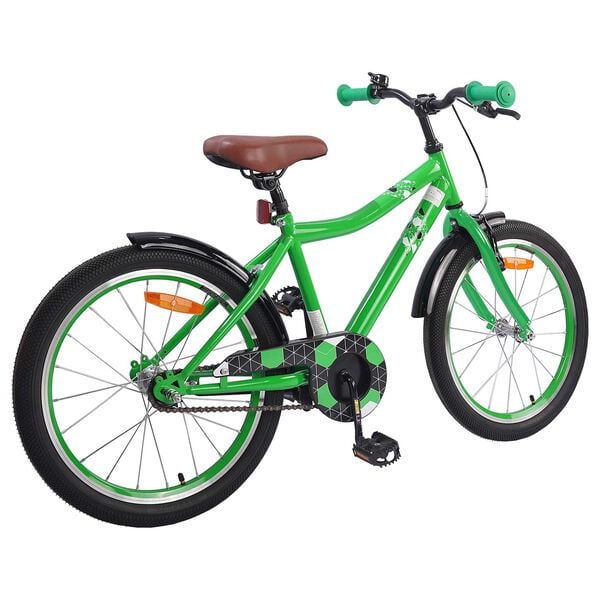 vidaXL Bicicletă pentru Copii 18 Inci pentru 5-7 ani Verde