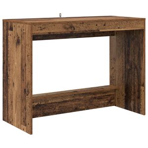 vidaXL Birou pentru pat Lemn vechi Lemn prelucrat 100 x 45 x 75 cm