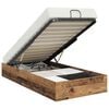 vidaXL Cadru de pat otoman Lemn vechi 203 x 100 x 25 cm Lemn prelucrat