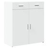 vidaXL Dulap, alb, 80x42,5x93 cm, lemn prelucrat