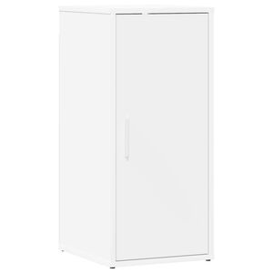 vidaXL Pantofar, alb, 32x35x70 cm, PAL