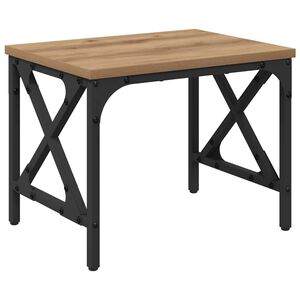 vidaXL Suport pentru imprimantă Stejar Artizanal 40 x 30 x 31 cm