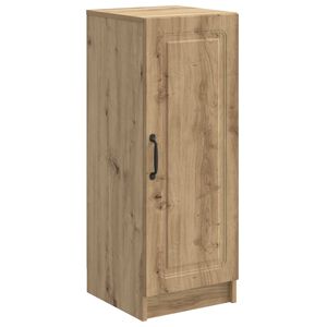 vidaXL Bufet Stejar Artizanal 33 x 34,5 x 87 cm Lemn prelucrat