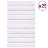 vidaXL Prosoape FROGN 25 buc., alb, 100x200 cm, 360 g/m²
