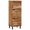 vidaXL Bufet cu raft cu ușă Maro 40 x 33 x 110 cm Lemn de mango solid
