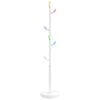 vidaXL Cuier de haine, alb, 172 cm, fier vopsit electrostatic