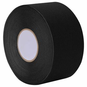 vidaXL Bandă de iarbă artificială autoadezivă Negru 10 x 0,05 cm