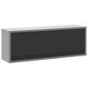 vidaXL Dulap pentru unelte cu depozitare Negru și Gri 100 x 25 x 35 cm