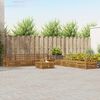vidaXL Set de canapele de exterior 9 pcs natural Lemn Solid de Acacia