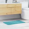 vidaXL Covoare de baie anti-derapante Turcoaz 50 x 80 cm PP