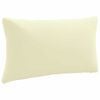 vidaXL Pernă de spate PUTTEN 100% Polyester Crem 70 x 40 x 15 cm