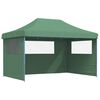 vidaXL Cort pentru Petreceri Verde 292 x 440 x 315 cm Material Oxford