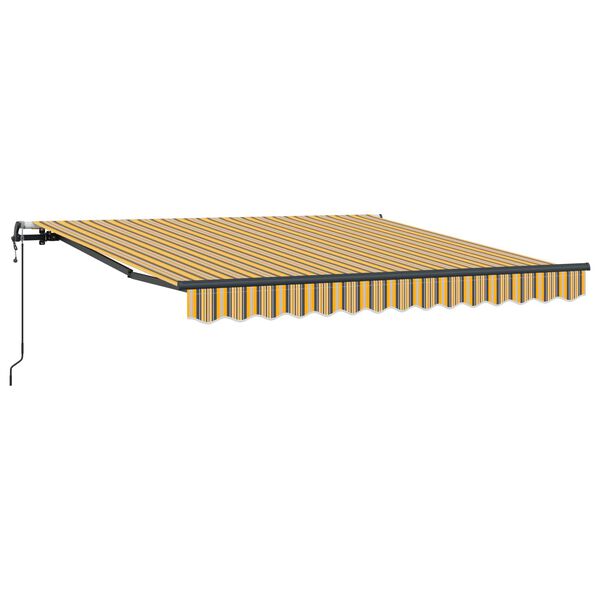 vidaXL Cortina Retractabilă Multicolour 350 x 250 cm