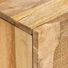 vidaXL Bufet cu depozitare Maro 80 x 33 x 75 cm Lemn de mango solid