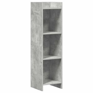 vidaXL Bibliotecă Gri Concret 30 x 30 x 111 cm Lemn prelucrat