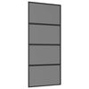 vidaXL Ușă glisantă 90 x 205 cm Sticlă Temperată și Aluminiu