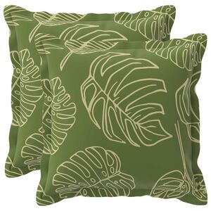 vidaXL Pernă Frunză cu pernă HOUTEN 2 buc. Design cu frunze Poliester
