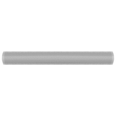vidaXL Plasă de sârmă, argintiu, 60x1000 cm, aluminiu