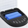 vidaXL Răcitor de aer mobil 3-&icirc;n-1, alb și negru, 60 W