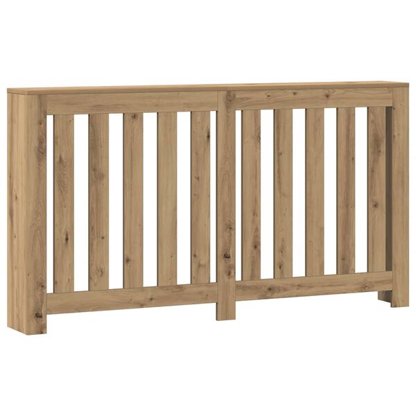 vidaXL Mască pentru calorifer stejar artizanal 149x20x82 cm lemn