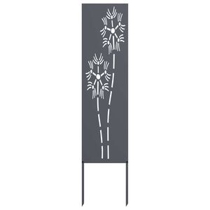 vidaXL Ecran de intimitate pentru grădină Antracit 32 x 140 cm
