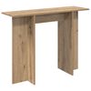 vidaXL Masă de consolă Stejar Artizanal 100 x 30 x 75 cm