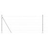 vidaXL St&acirc;lp de gard. Galvanizat 100 x 1 m Oțel