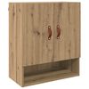 vidaXL Dulap de perete 60 x 31 x 70 cm Lemn prelucrat stejar artizanal