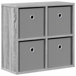 vidaXL Bufet cu sertar Gri Sonoma 49,5 x 22 x 47 cm