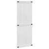 vidaXL Ușă hambar CORONA 80 x 210 cm Lemn masiv de pin Alb