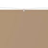 vidaXL Copertină verticală, gri taupe, 60x1200 cm, țesătură oxford