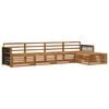 vidaXL Set de canapele de exterior 5 buc. natural Lemn Solid de Acacia