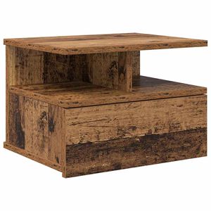 vidaXL Noptieră Suspendată Lemn vechi 40 x 31 x 28 cm Lemn prelucrat