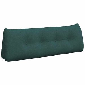 vidaXL Perna pentru spate Verde &icirc;nchis 140 x 24 x 50 cm țesătură