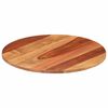 vidaXL Blat de masă rotund, 50 cm, 15-16 mm, lemn masiv de acacia