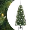vidaXL Brad de Crăciun artificial Verde 150 cm PE și PVC