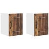 vidaXL Dulap de perete LUCCA 2 pcs Lemn vechi 30 x 31 x 40 cm