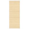 vidaXL Covor din bambus, natural, 80 x 200 cm