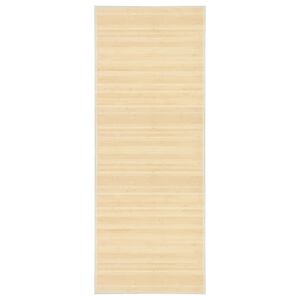 vidaXL Covor din bambus, natural, 80 x 200 cm