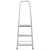 vidaXL Scară cu 3 trepte, 150 kg, aluminiu
