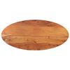 vidaXL Blat de masă oval, 90x40x3,8 cm, lemn masiv de acacia