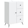 vidaXL Bufet cu sertar Alb 66 x 34,5 x 90 cm Lemn prelucrat