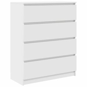 vidaXL Bufetă albă 80x35x99 cm lemn prelucrat